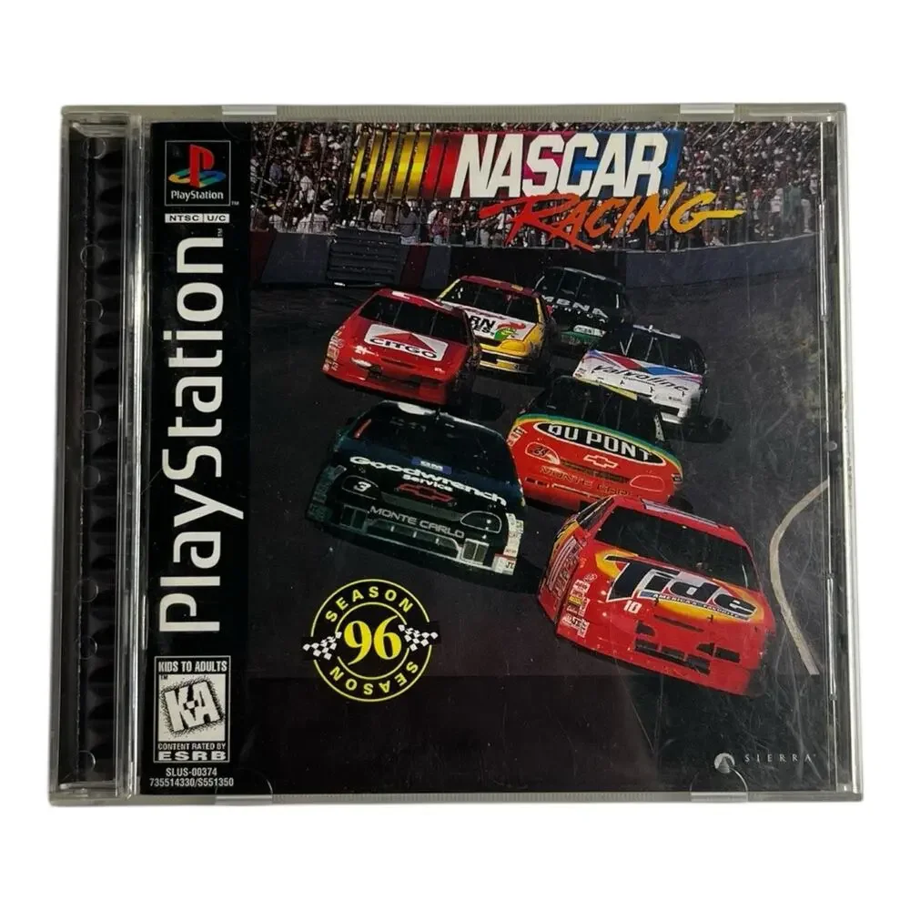 PlayStation 1 PS1 Formula 1 Driver Nascar Racing Video Game‎ Retro Bundle Lot 3